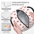 thumbnail image 3 of Fotbe Strawberry Bolsa de Almuerzo con Estampado, Lonchera Aislada, Contenedor de Comida Reutilizable Tipo Cooler a Prueba de Fugas, 3 of 6