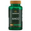Swanson Maximum Strength AHCC - Promoting Advanced Immune Support - Natural Supplement Aiding NK Cells & Liver Support - (60 Veggie Capsules, 500mg Each)