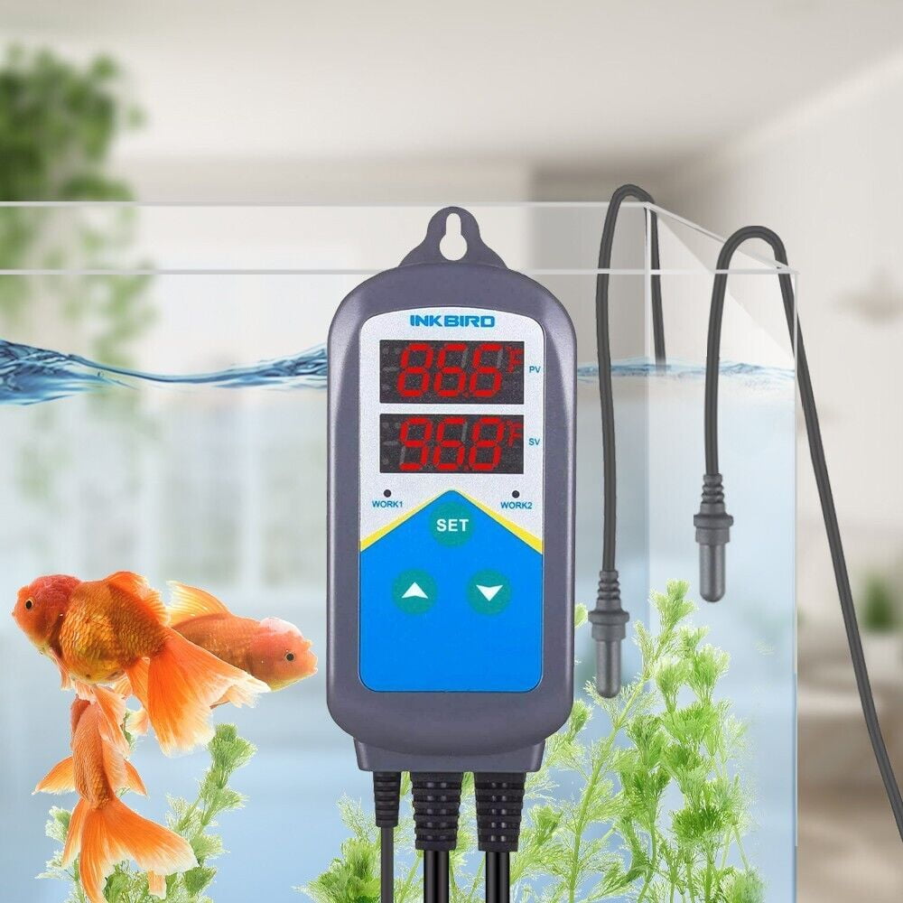 Inkbird Pre-Wired Electronic Heating Thermostat Temperature