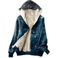MPWEGNP Hoodies for Women Women's Warm Coat Full Zip Fleece Flannel