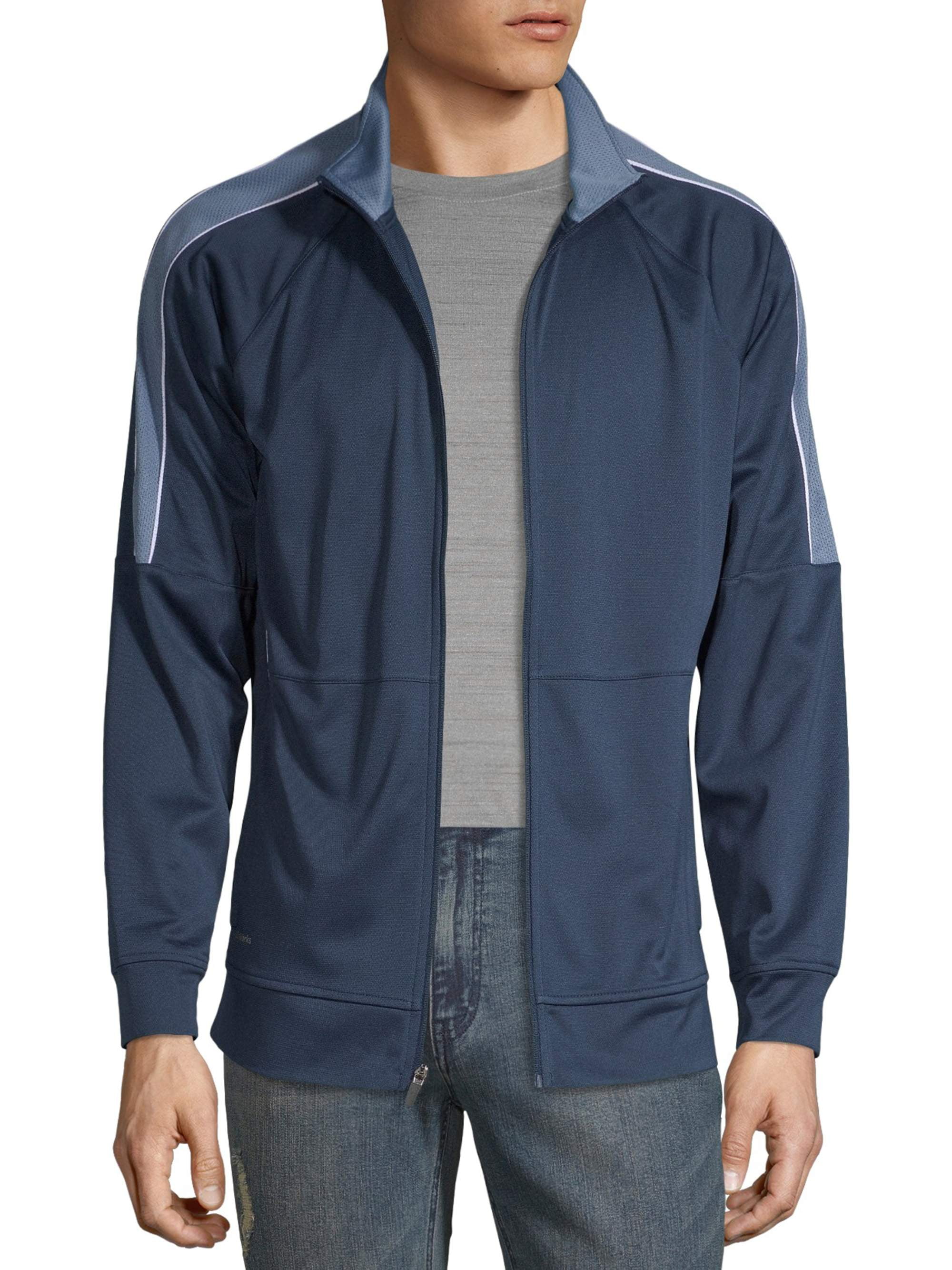 Athletic Works Big Men's Pique Track Jacket