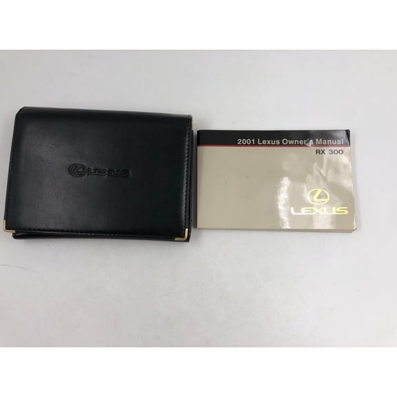 2001 Lexus RX300 RX 300 Owners Manual Handbook Set with Case OEM C04B35023