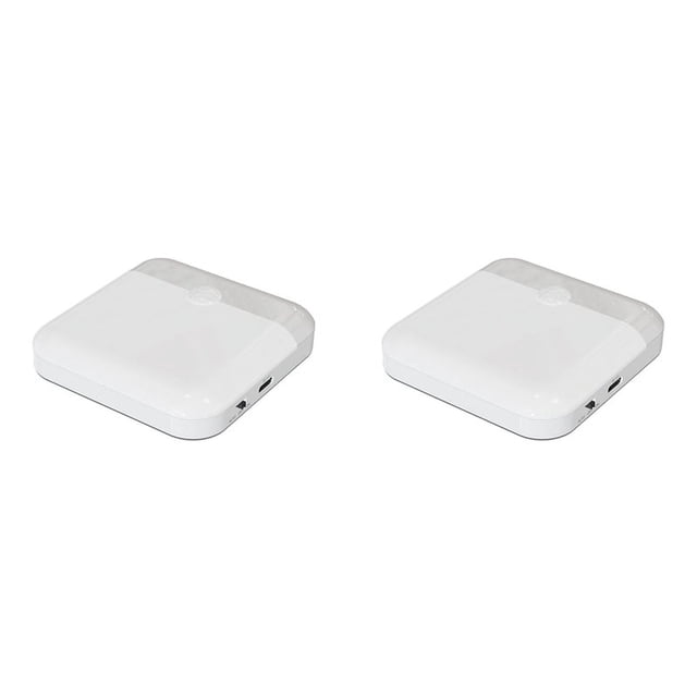 Paquete de 4 Luces LED Recargables con Sensor de Movimiento, Luces de Armario InaláMbricas, Luz con Sensor de Movimiento, para Escaleras de Armarios