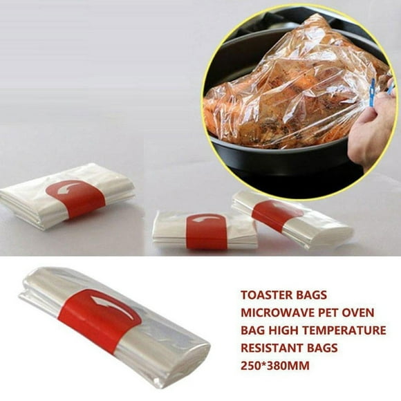 Deals of The Day Clearance! 30Pcs Oven Bags Turkey Roasting Bags Oven Cooking Roasting Bags for Chicken Meat Ham Seafood and Vegetable Halloween Thanksgiving Christmas New Year Flash Deals