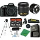 thumbnail image 1 of Cámara Réflex Digital NIKON D5300 DX - Versión Internacional + Lente AF-P de 18-55 Mm + Lente 50 Mm 1.8 D + KIT de Inicio + 2 Tarjetas SD de 16 Gb + Lector + Estuche, 1 of 1