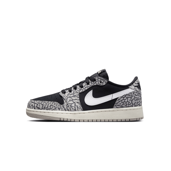 JORDAN GRADE SCHOOL Air Jordan 1 Low GS "Elephant Print" CZ0858 001 CZ0858 001 from Stadium Goods