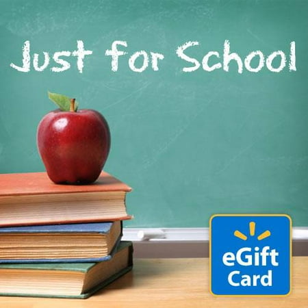 Just For School Walmart eGift Card