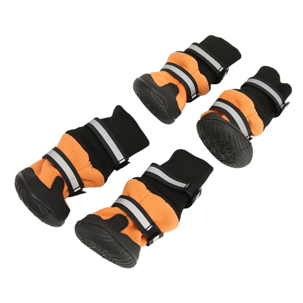 Botas Para Perros, Impermeables, Ajustables, Protección Suave Para Las Patas, Evitan Resbalones, Botas De Senderismo Para Perros Para Caminar En Días Lluviosos