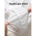 thumbnail image 7 of Buankoxy Disposable Underwear 10 Pack Women's Cotton Briefs Panties for Travel/Spa, XS, 7 of 7