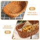 thumbnail image 3 of Greenadscape 3Ud Cesta Tejida Para Pan Y Snacks Uso En Hogar Oficina Con Delicado Marrón Claro, 3 of 6