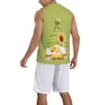 thumbnail image 2 of Sikiie Sunflower Gnomes Basketball Jersey Reversible Men's Mesh Athletic Sports Shirts Training Practice S-4XL3X-Large, 2 of 6