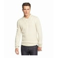 thumbnail image 2 of Tricots St Raphael Mens Shawl-Collar Pullover Sweater, Beige, Small, 2 of 2