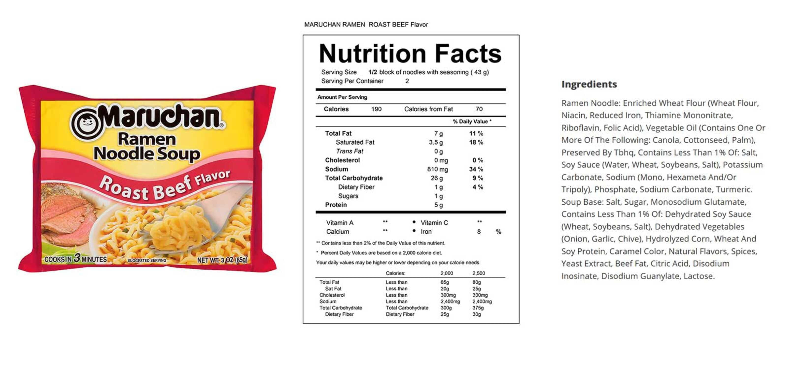 Maruchan Ramen Noodle Soup Variety, 11 Flavors, 3 Ounce, 2 Packages each Flavor, Total 22 Packages