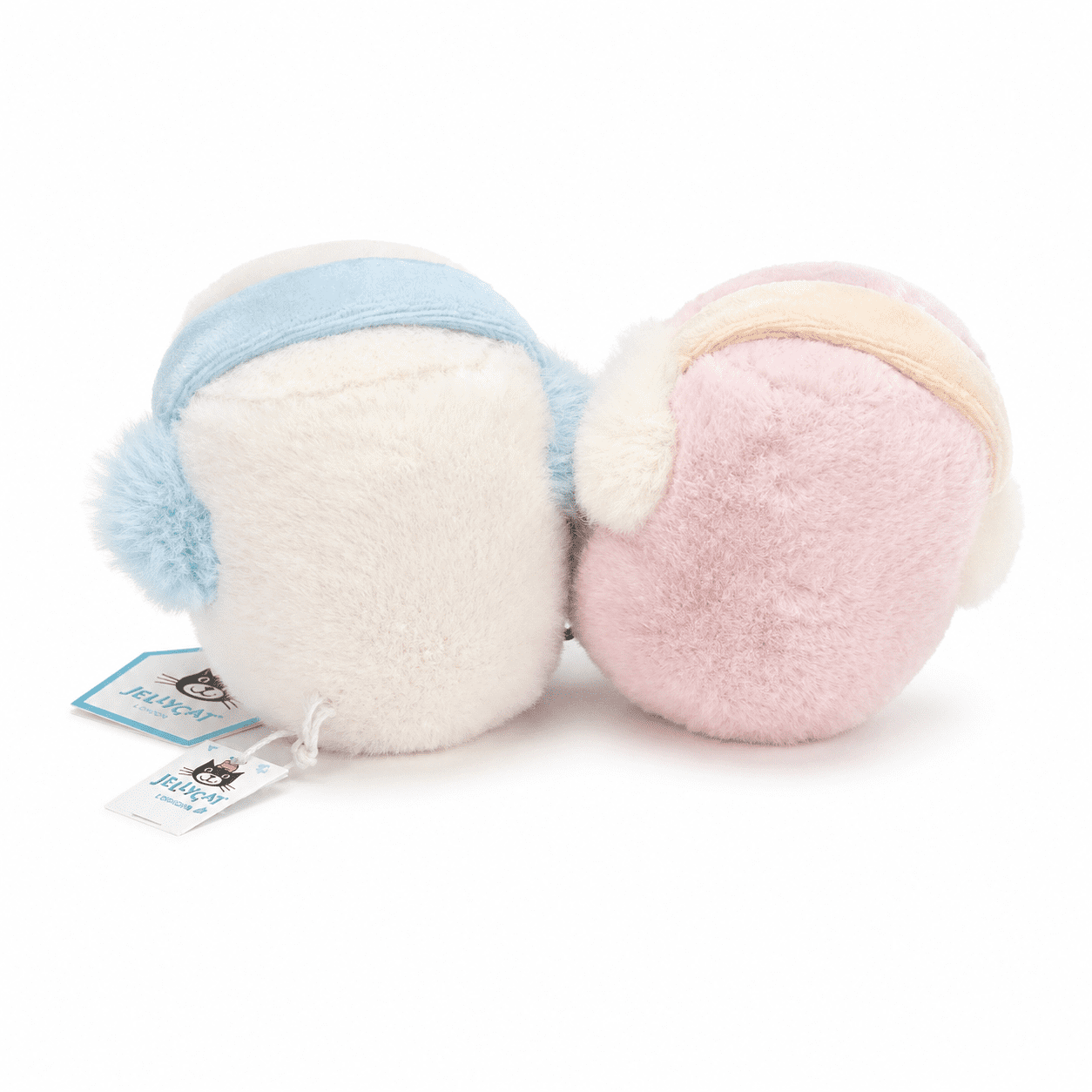 Jellycat Amuseables Toastie Pink and White Marshmallows - Walmart.com