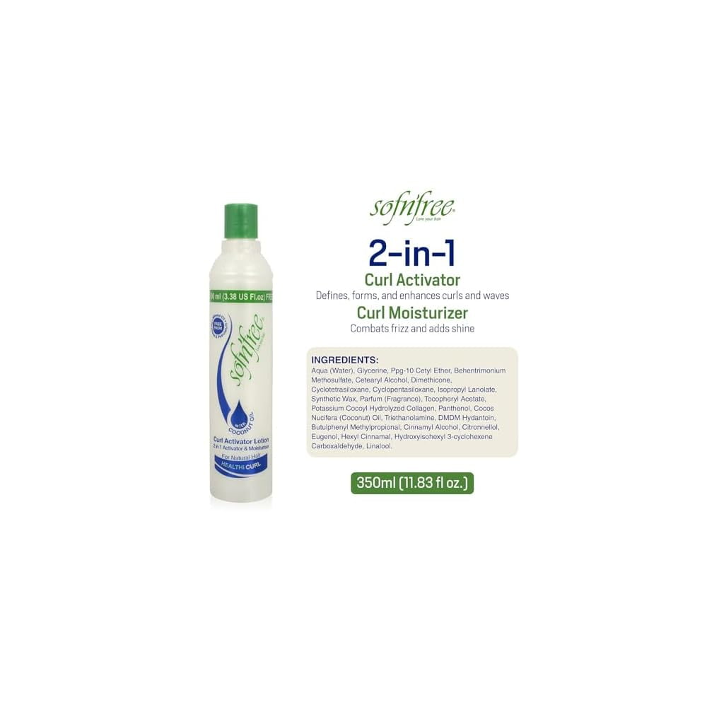 Sof N Free Curl Activator Lotion 2 In 1 Activator and Moisturiser