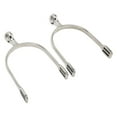thumbnail image 4 of Horse Riding Spurs, Horse Spurs Stainless Steel Compact Rounded Edge Safe Easy To Control Rustproof 2Pcs  For Equestrian Boots For Women Rider, 4 of 8