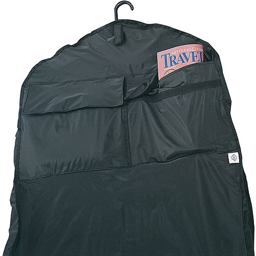 Household Essentials Travel Garment Bag, Black - image 3 of 4