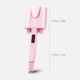 thumbnail image 3 of Rizador de pelo con ondas de agua, ideal para cabello largo y corto, con diámetro de 32mm, temperatura ajustable de 140℃ a 230℃, incluye 3 pinzas y 1 peine, diseño portátil para uso en casa o viaje., 3 of 6