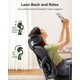 thumbnail image 3 of Silla de oficina Marsail de malla ergonómica con soporte lumbar ajustable, 3 of 7