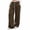 Brown, variant on Trousers Pants for Women Plus Size Wide Leg Pants with Pockets Elastic Waist Loose Long Pants Casual Lounge Workout Jogger