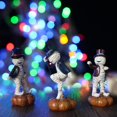 thumbnail image 4 of de calabaza de resina, muñeca de baile moderna, estatua de momia, decoración del salpicadero del coche, 4 of 8