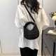 thumbnail image 4 of Bolso Acolchado Mano Puffer Tote Bag Mujer Plisado Cuero PU para Fiesta, 4 of 9