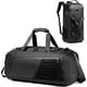 thumbnail image 1 of Gym Duffle Bag Waterproof Sports Duffel Bags Travel Weekender Bag for Men Women Overnight Bag with Shoes Compartment Black, 1 of 4