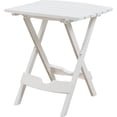 thumbnail image 1 of Mesa auxiliar de patio Adams, de resina blanca, plegable, 39 x 44 x 50 cm, 1 of 7