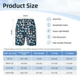 thumbnail image 4 of Cauagu Dental Seamless Print Swim Trunks for Men,Youth Boys Swim Shorts Compression Liner Beach Shorts Boys' Swimming Shorts 7-20 Years Bathing Suit-X-Large, 4 of 7