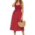 thumbnail image 1 of Julyccc Robe d'Été Bohème Sans Manches pour Femmes Robe Maxi de Plage, 1 of 4