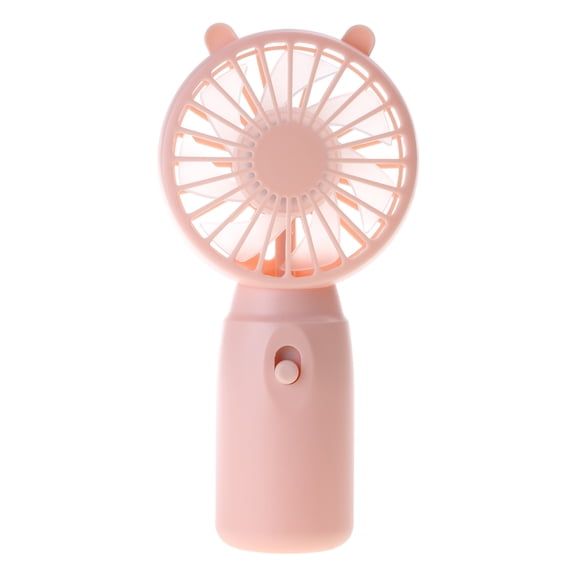 COOLHOOD Travel Portable Fan Handheld Fan AA-Battery Powered Super Mute Cooling Fan for Home Office- Travelling
