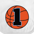 thumbnail image 4 of Inktastic Basketball 1st Birthday 1 Year Old Boys Baby Bib, 4 of 4