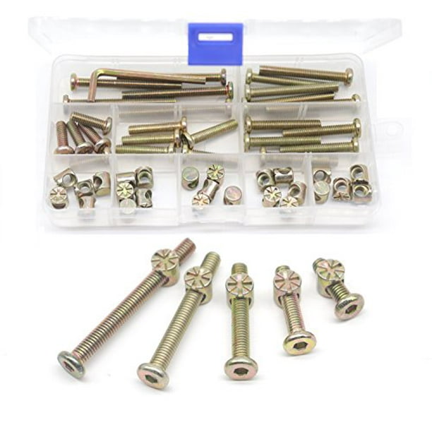 M6 Baby Crib Hardware Replacement Kit, Bunk Bed Bolts