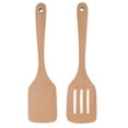 thumbnail image 2 of Leaking Spatula, Multifunctional Easy To  Wooden Spatula Set Fine Polishing With Hanging Hole For Food Stirring And Filtering, 2 of 8