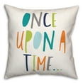thumbnail image 2 of Creative Products Once Upon a Time Cool Tones Design 16 x 16 Spun Poly Pillow, 2 of 3