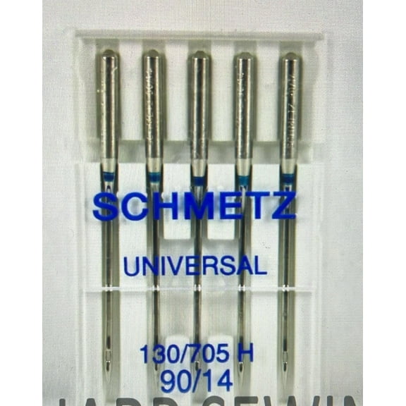 Teamwork SCHMETZ 15X1, HAX1, 130/705H UNIVERSAL HOME SEWING MACHINE NEEDLES 5 EACH # 14