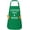 Kelly Green, variant on Personalized Apron with Custom Name or Logo - Adjustable, 2 Pockets, Easy-Care Cotton Blend Chef Cooking Baking BBQ Gift for Men Women