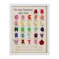thumbnail image 1 of Teacher Gift Teacher Appreciation Teacher Gift Gift Teacher Thank You School Thanks Preschool Gift Elementary Wood Appreciate Educators Thank You Gift Engraved Name Colors, 1 of 8