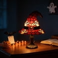 thumbnail image 6 of Clearance Halloween Table Lamp Decorations, Witch Hat Lamp Gifts - Handcrafted Retro Resin Witch Lamp, USB Powered Gothic Wizard Hats Night Light, Home Decor Accent Lamps for Bedroom, 6 of 6