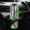 thumbnail image 5 of Halloween Ghost Tumbler with Handle Insulated Stainless Steel 40oz Tumbler Handle Lid Straw Halloween Mug for Hot Cold Drinks Gifts for Women Men, 5 of 5