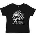 thumbnail image 3 of Inktastic Together, We Fight Lung Cancer Awareness Boys or Girls Baby T-Shirt, 3 of 5