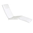 thumbnail image 1 of White Steamer Chair Cushion, 1 of 3