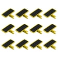 thumbnail image 1 of Unique Bargains Mini Chalkboard Signs Small Blackboard Labels with Clip Wooden, Yellow 30pcs, 1 of 5