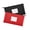 Black+Red, variant on SMARTAKE 2-Pack Money Bags with Zipper, Faux Leather Bank Deposit Bags, Waterproof Money Pouch for Organize Cash, Coins, Invoice, Bills, Tools,Samll Items, 11.5 x 6.2 Inches, Navy Blue & Black