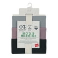 thumbnail image 3 of Hanes Women's Recycled Microfiber Modern Low Rise Brief 3-Pack Assorted 6, 3 of 6