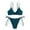 Navy, variant on Efsteb Bikini Sets for Women Two Piece Swim Suit Bathing Suits Bandage Bikini Sets Solid Color Fashion Swimwear (Black,XL)