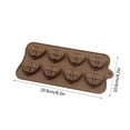 thumbnail image 3 of Gnmfd 8 Multi-Heart Dessert Mold Cake Decoration Baking Tools, Chocolate Fondant Ice Cube Cookie Jelly Maker, Food Grade Flexible Mold for DIY Baking Party Favors Holiday Treats, 3 of 8