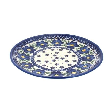 - Polish Pottery Spring Blossom Dessert Plate