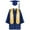 Navy, variant on Ydojg Preschool Cap And Gown 2024 Kindergarten Graduation Gown Cap Set With Tassel Graduation Sash For Children Green 3-4 Years
