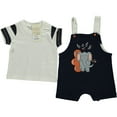 thumbnail image 4 of Elephant 2-Piece Tee & Romper Set, 4 of 5